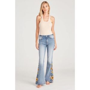 NEW Driftwood The Sunny Flare Jeans Size 27